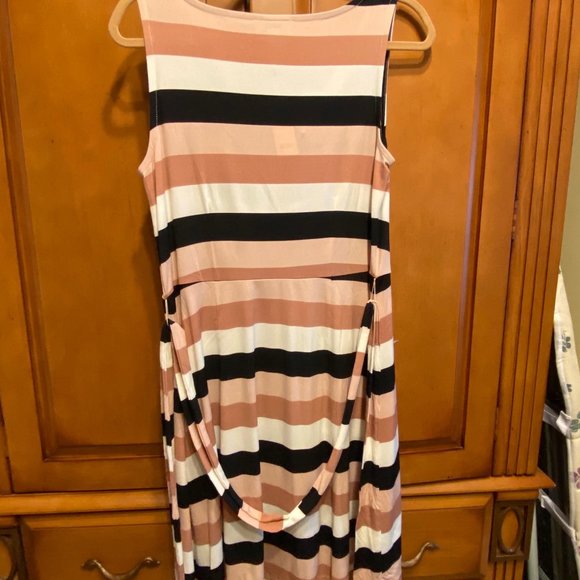 Ann Taylor loft striped dress Medium NWT - Picture 4 of 5